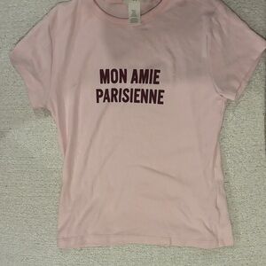 H&M Soft Pink Tee